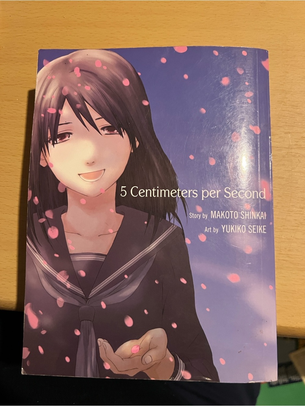 5 Centimeters per Second — Makoto Shinkai Manga (Purple Cover)
